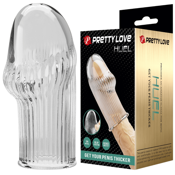 Penis Sleeve - Huel (Clear)-BI-026292M