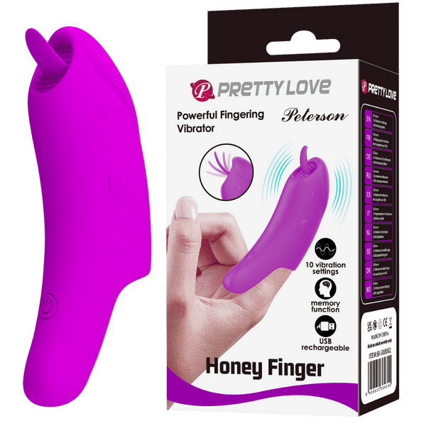 Rechargeable Honey Finger - Peterson (Purple)-BI-300062