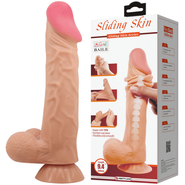 9.4" Dong (Flesh)-BW-008104NRG