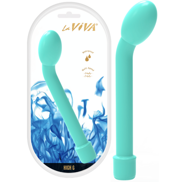 High G - G-Spot Vibrator (Teal)-CN-670715349