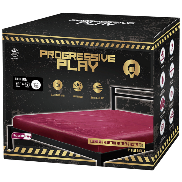 Lubricant Resistant Mattress Protector (Red) (King Single)-FNT009A000-008