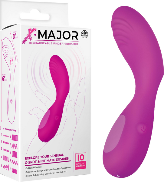 Rechargeable Finger Vibrator (Pink)-FPBQ032A00-028