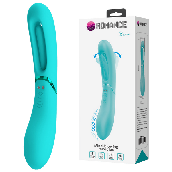 Mind Blowing Miracles - Lexie Flicking Vibrator (Blue)-MC63-1