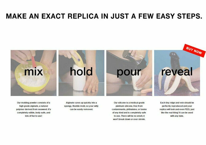 Twin Pack Clone A Willy & A Pussy Kit Couples Gift fun