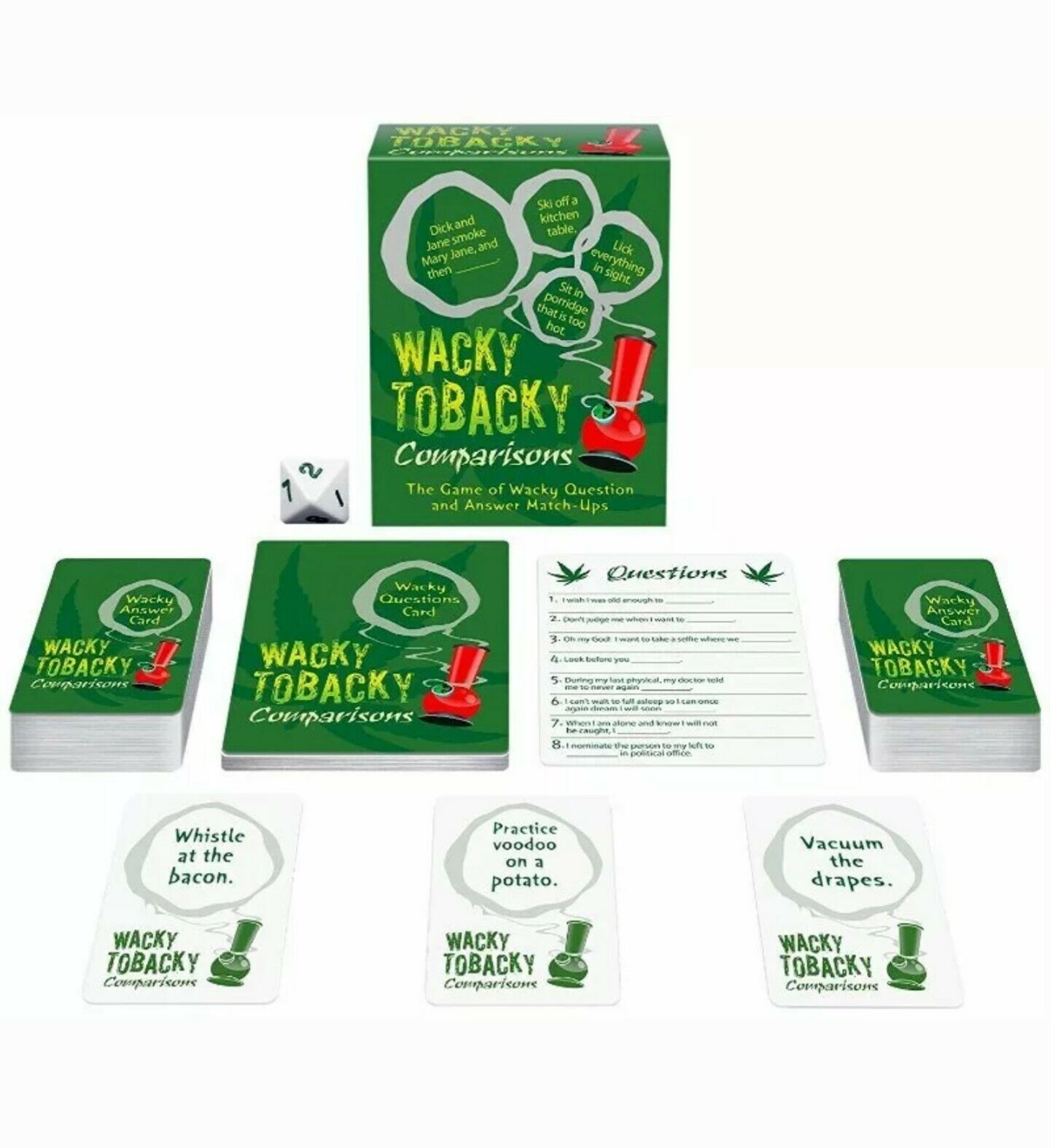 Fun & Desirable Wacky Tobacky Comparisons Games