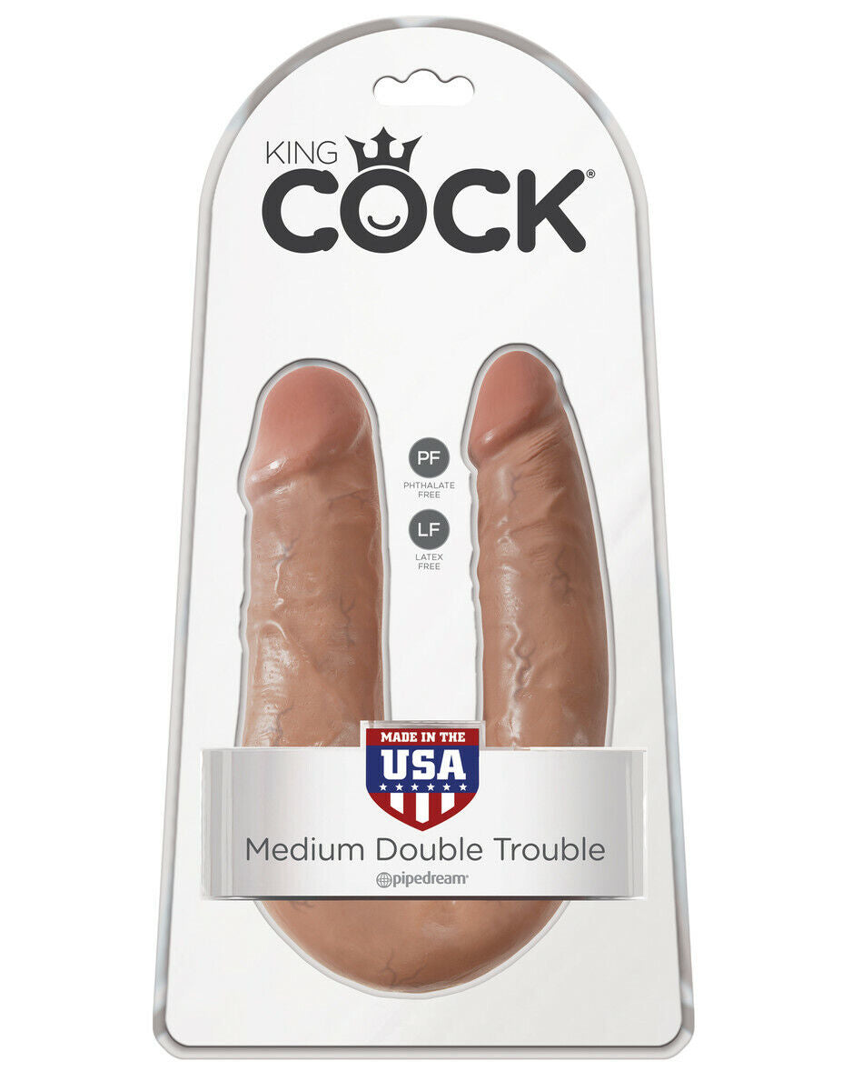 King Cock U-Shaped Medium Double Trouble -