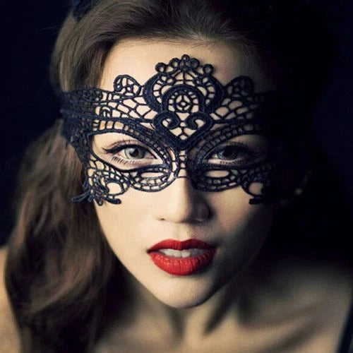 Sexy Black Lace Masquerade Mask