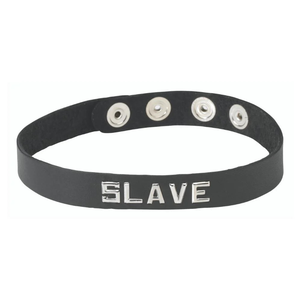 Strict Leather Leather ID Collars - Slave