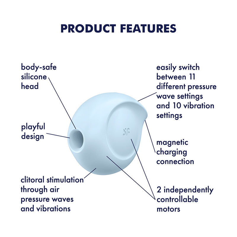 Satisfyer Sugar Rush - Blue - Clitoral Stimulator - (4037196)