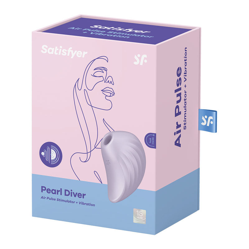 Satisfyer Pearl Diver - Violet - Clitoral Stimulator - (4037240)