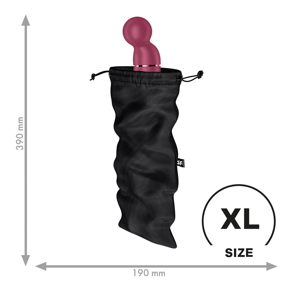 Satisfyer Treasure Bag XLarge - Black-(4059518)