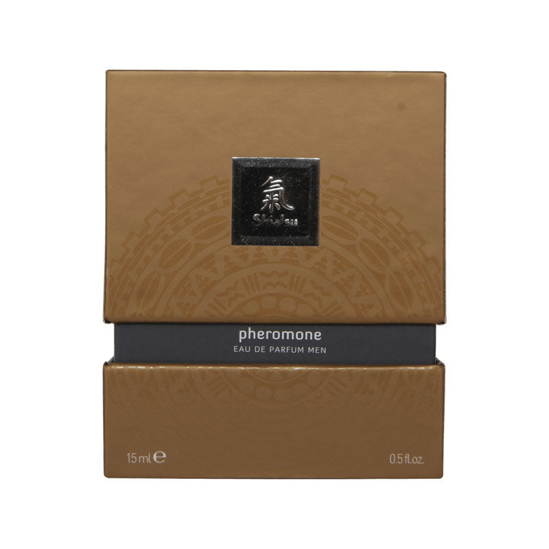 Shiatsu Pheromone Eau De Parfum Men - Grey - Pheromone Fragrance for Men - 15 ml - 67141