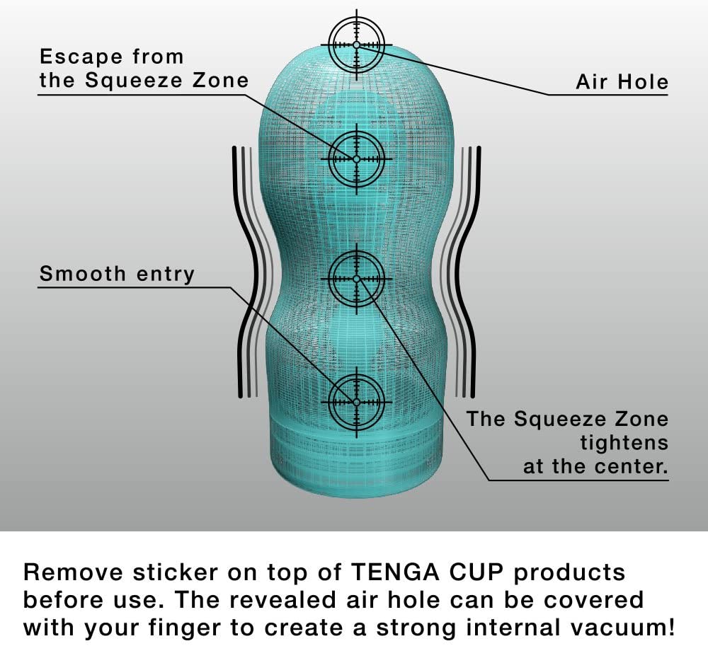 Tenga Original Vacuum Cup Adult Sex Toy For Men Masturbation Masturbator - Early2bed