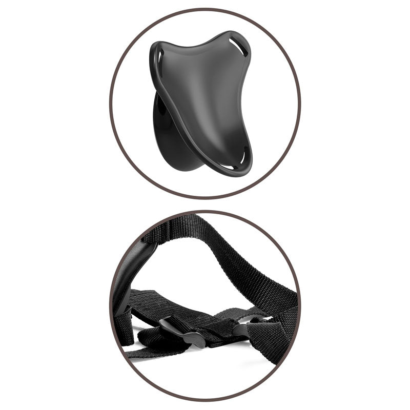 King Cock Elite Beginner's Body Dock Strap-On Harness-(bd101-23)