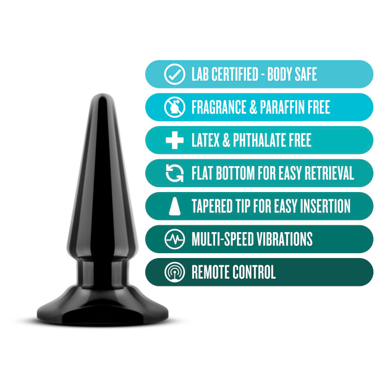 Anal Adventures Basic Vibrating Anal Pleaser-(bl-10605)