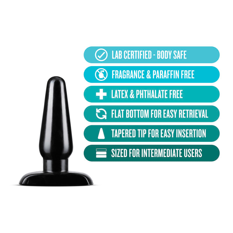 Anal Adventures Basic Anal Plug - Medium-(bl-18715)
