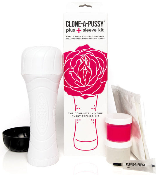 Clone A Pussy Plus Sleeve Kit Hot Pink Casting Kit - Early2bed