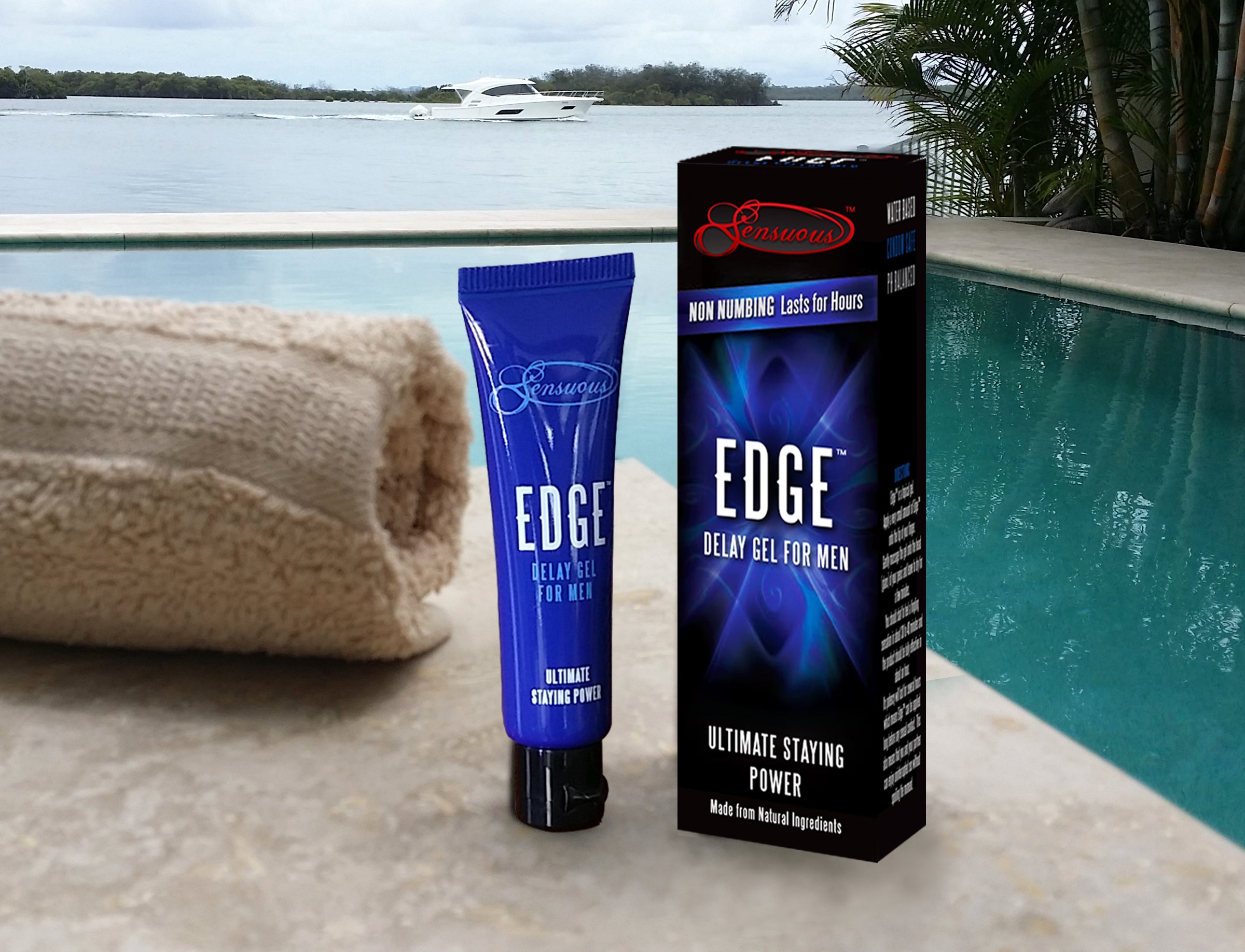 Edge Delay Gel For Men Ultimate Staying Power Non Numbing All Natural - Early2bed