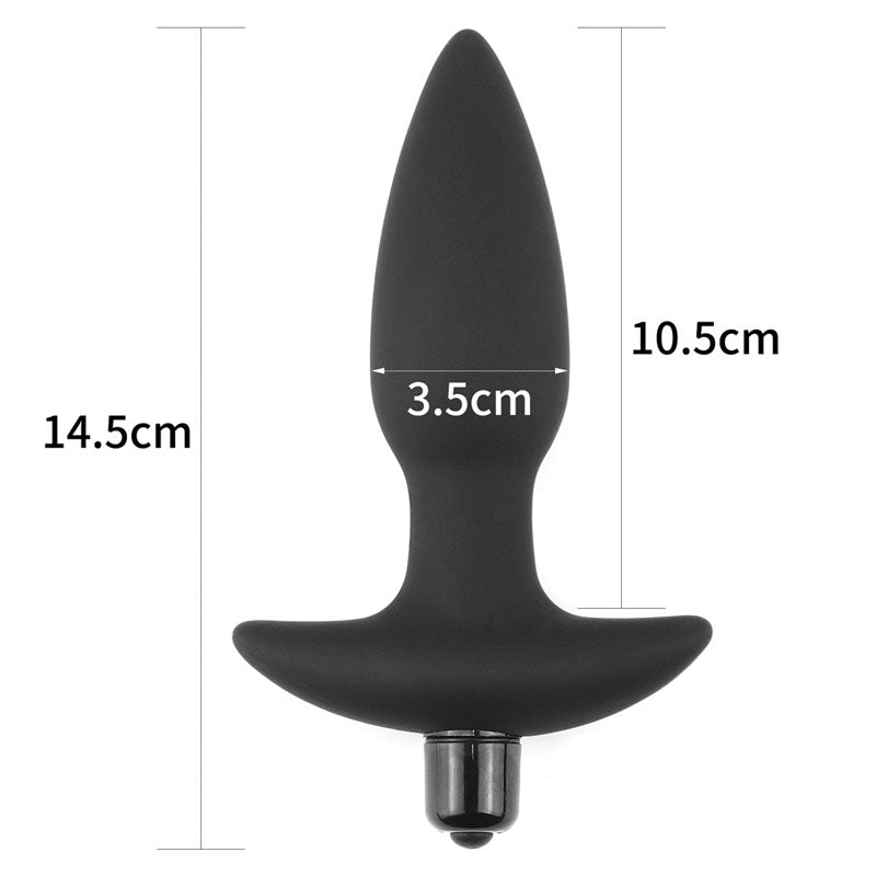 Anal Indulgence Collection Silicone Fantasy Anal Plug-(lv2604)