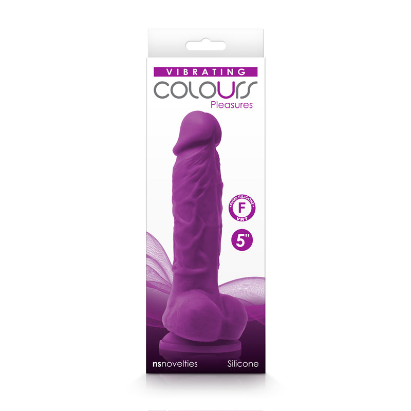 Colours Pleasures Vibrating - 5'' Dong-(nsn-0402-25)