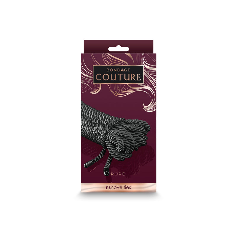 Bondage Couture Rope - Black-(nsn-1307-33)