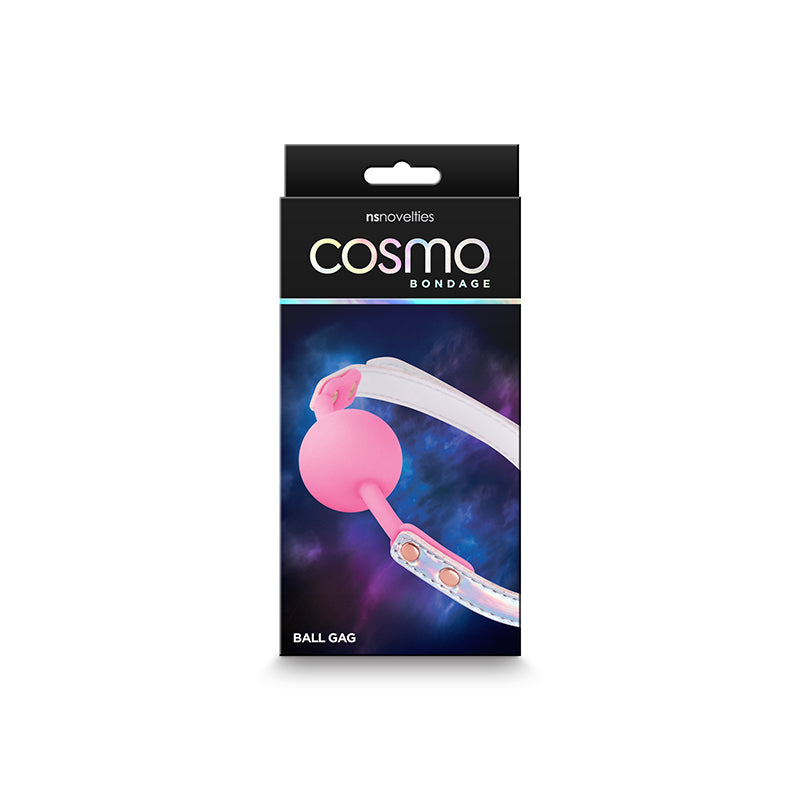 Cosmo Bondage Ball Gag - Rainbow-(nsn-1313-07)