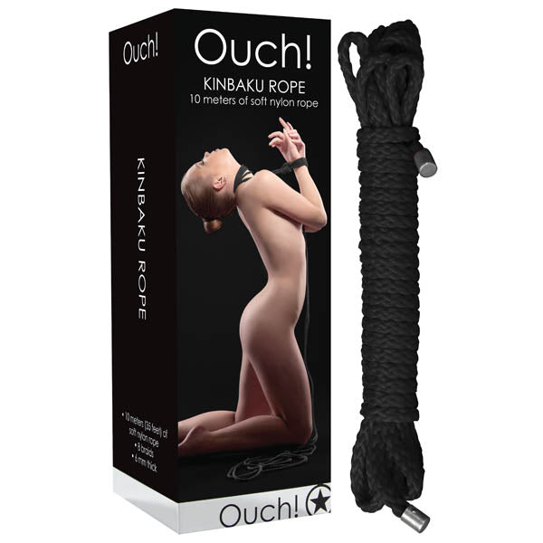 Ouch Kinbaku Rope-(ou043blk)