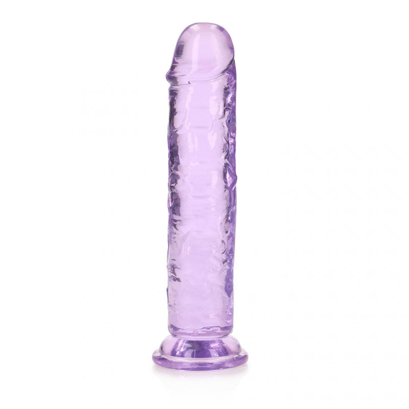 REALROCK 20 cm Straight Dildo - Purple-(rea152pur)