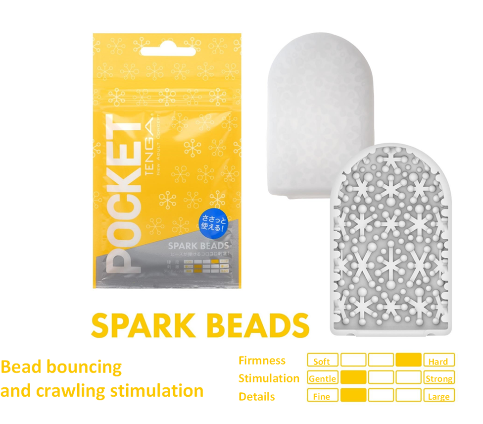 Pocket TENGA Spark Beads Adult Sex Toy For Men Masturbation Sleeve –  Early2bed