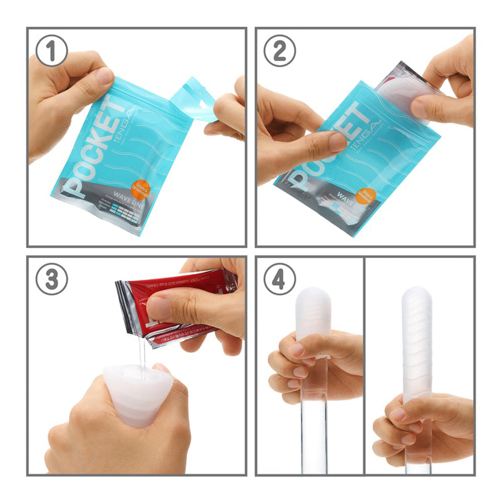 Pocket TENGA Spark Beads Adult Sex Toy For Men Masturbation Sleeve