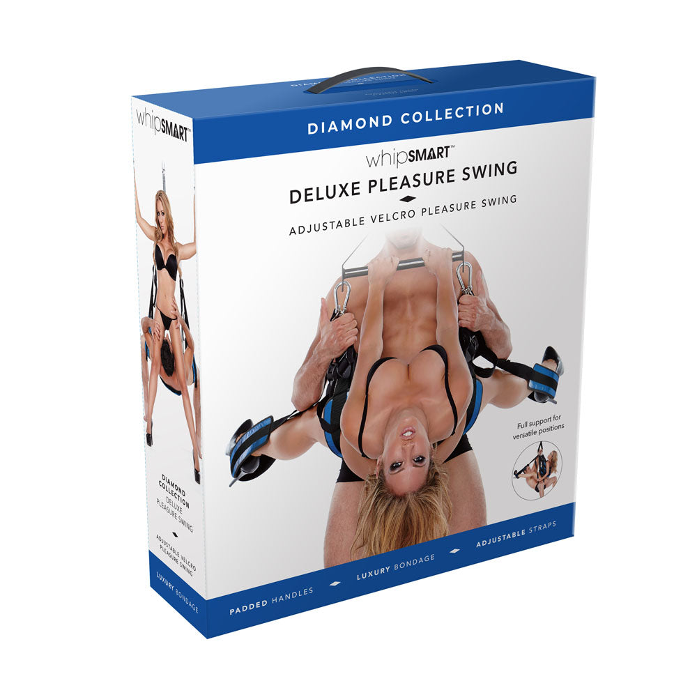 WhipSmart Diamond Deluxe Pleasure Swing - Blue-(ws1024-blu)