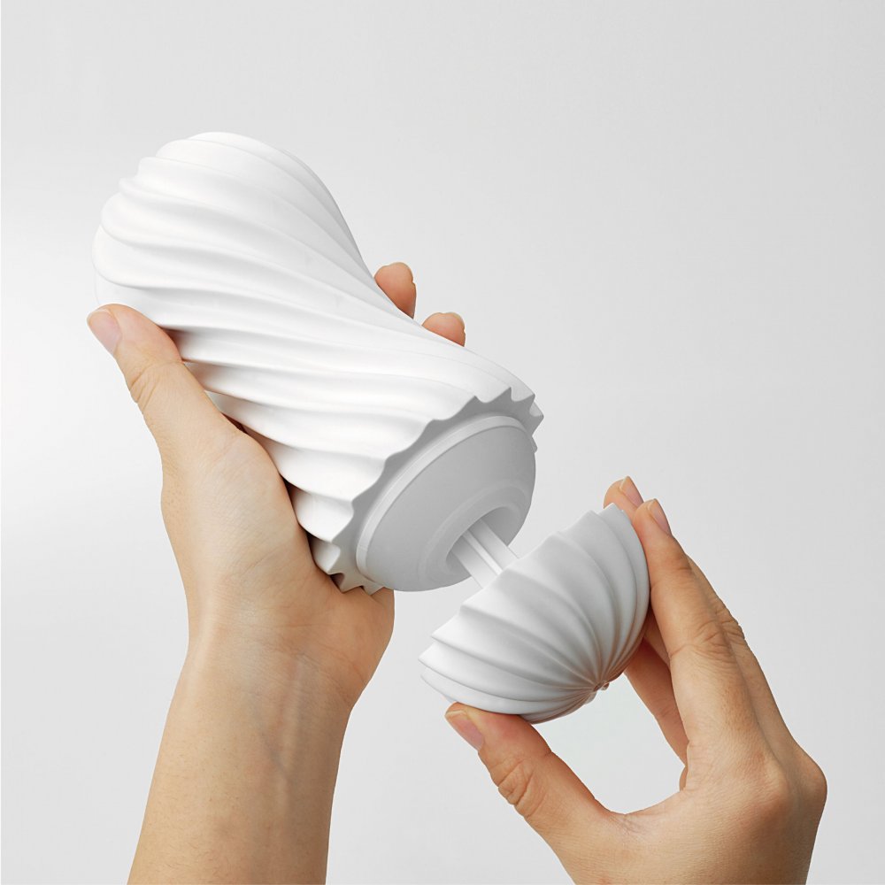 Tenga Flex- White Male Masturbator Stroker Japan Sex Toy for Men - Early2bed