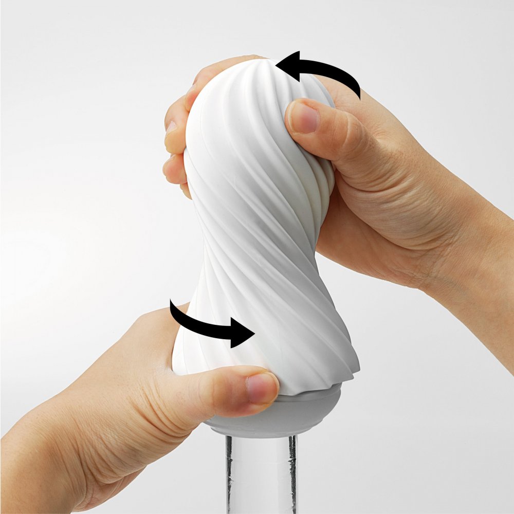 Tenga Flex- White Male Masturbator Stroker Japan Sex Toy for Men - Early2bed