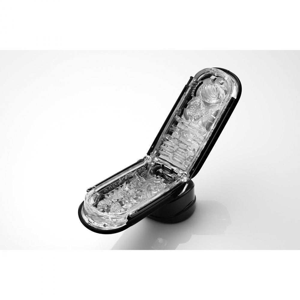 TENGA FLIP 0 (ZERO) Mens Reusable Pleasure Device Personal Massager, TFZ-002 Black - Early2bed