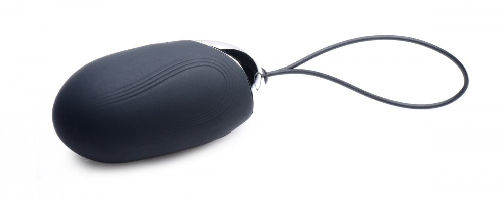 Master Series Thunder Egg - Black USB Rechargable Egg with Wireless Remote