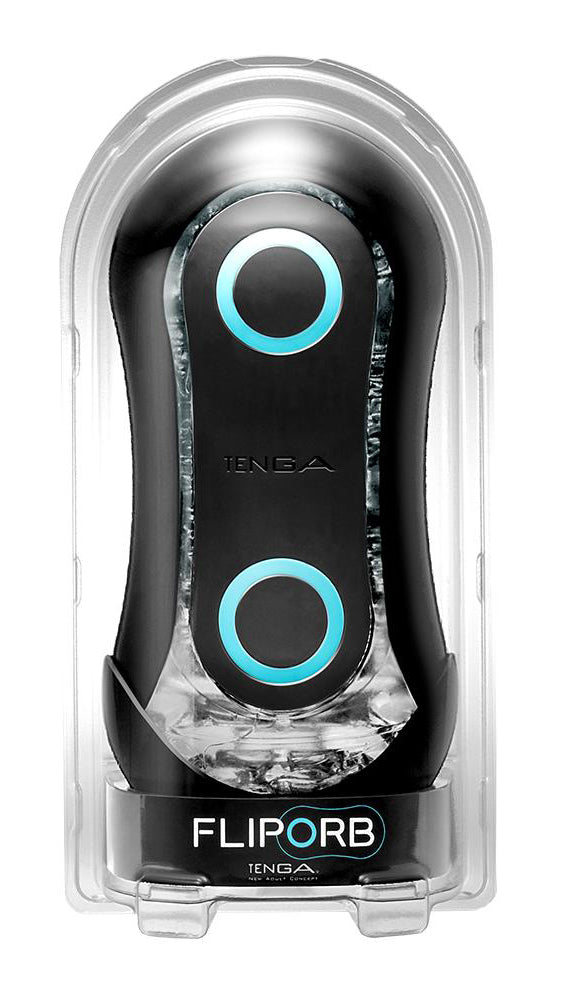 NEW Tenga Flip Orb Strong Blue Rush Stimulation 7'' Men Masturbator Sex Toy - Early2bed
