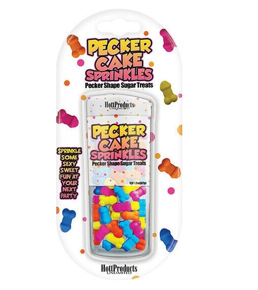 Pecker Cake Sprinkles Sweet Sexy Fun