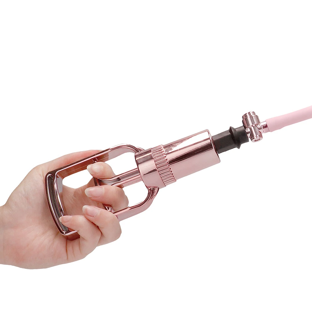 Pumped Pussy Pump - Rose Pink Vagina Pump