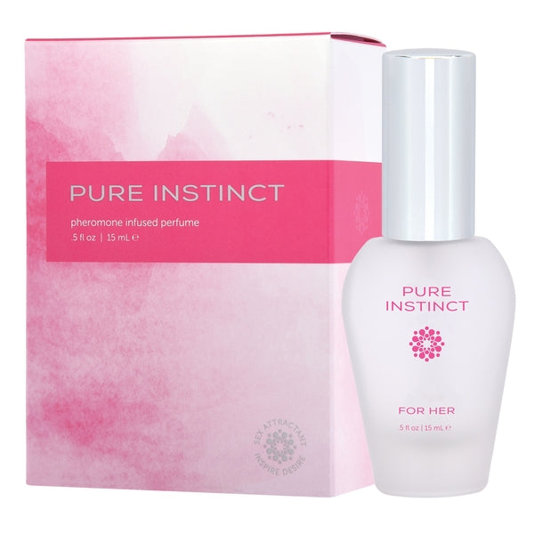 Pure Instinct Pheromone Perfume for Her Awaken Arousal Inspire Desire -14 ml | 0.5 Fl. Oz