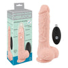 Medical silicone Rc - 8.25" Vibrator - flesh