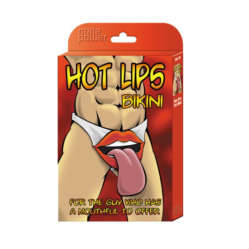 Hot Lips Bikini Novelty Underwear