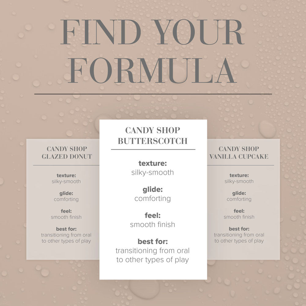 JO Candy Shop Butterscotch Lube  - 60 mL - Butterscotch Flavoured Water Based Lubricant - 60 ml Bottle-10630