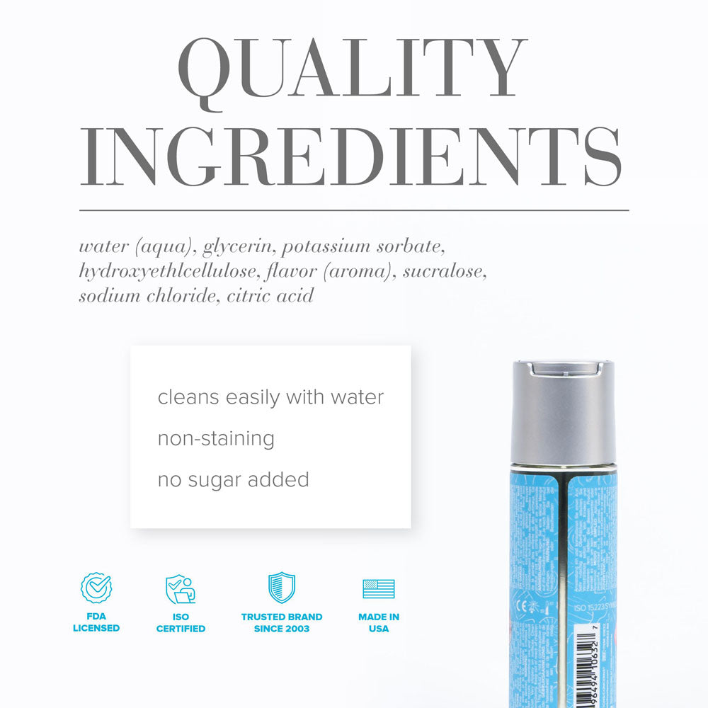 JO Candy Shop Bubblegum Lube - 60 mL - Bubblegum Flavoured Water Based Lubricant - 60 ml Bottle-10632