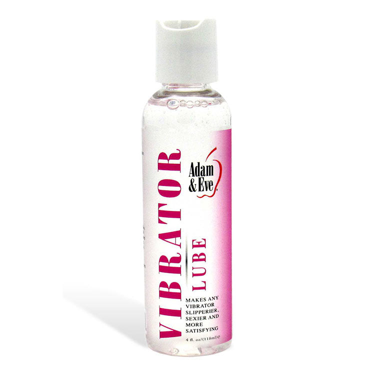 Adam & Eve VIBRATOR LUBE - 120 ml - Water Based Lubricant - 118 ml (4 oz) Bottle-114F 0040