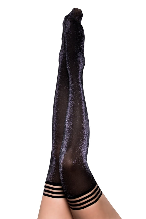 Kixies Kaylee - black shimmer - size D-1314D