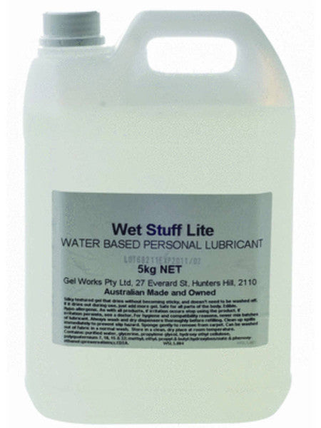 Wet Stuff Lite - Bottle Lubricant (5kg)