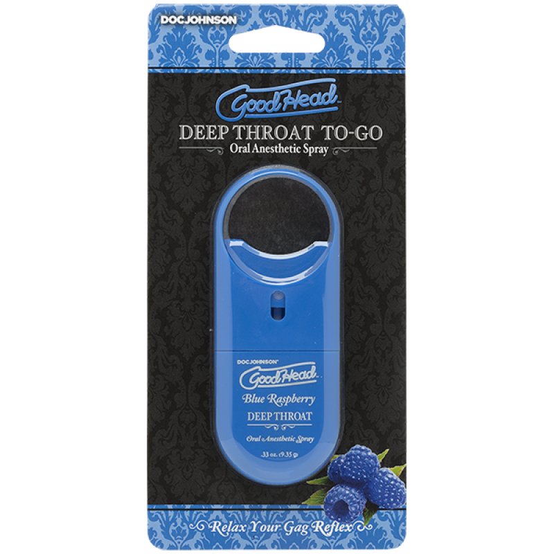 GoodHeadT To-Go - Deep Throat Spray - Blue Raspberry-1360-41-CD