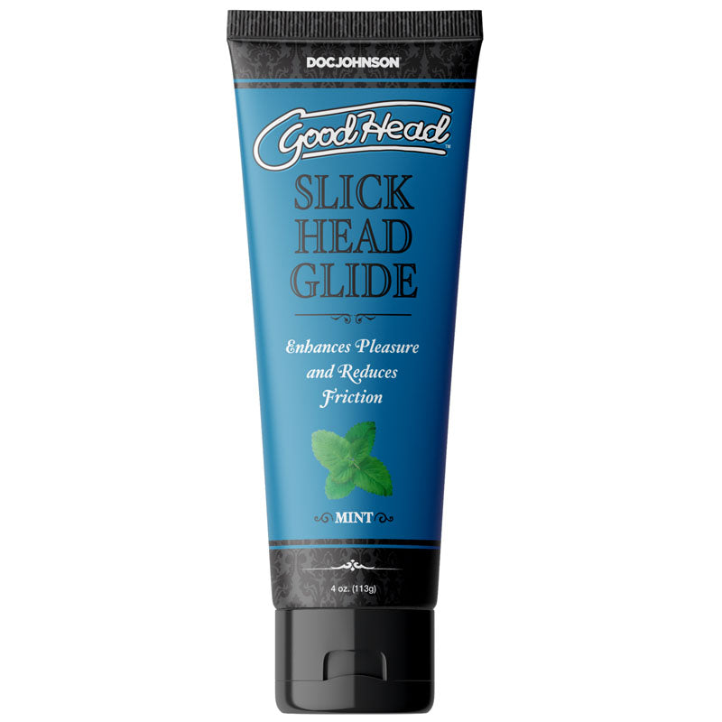 GoodHead Slick Head Glide - Mint - Mint Flavoured Lubricant - 120 ml Tube-1361-07-BX