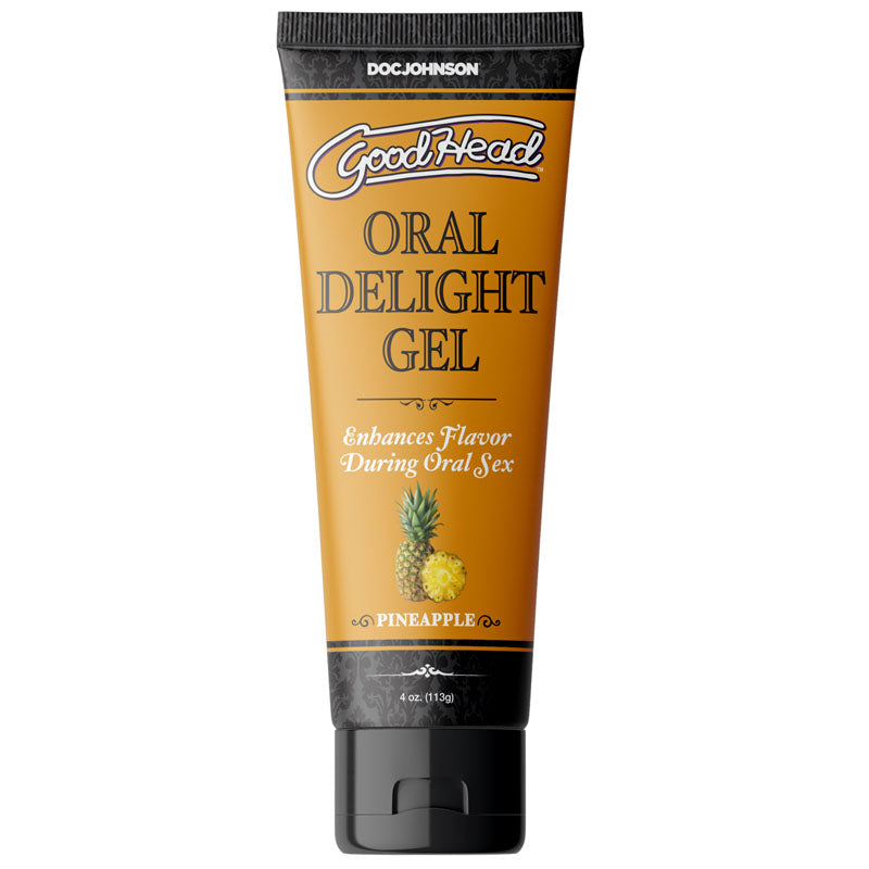 GoodHead Oral Delight Gel - Pineapple - Pineapple Flavoured Oral Gel - 120 ml Tube-1361-10-BX