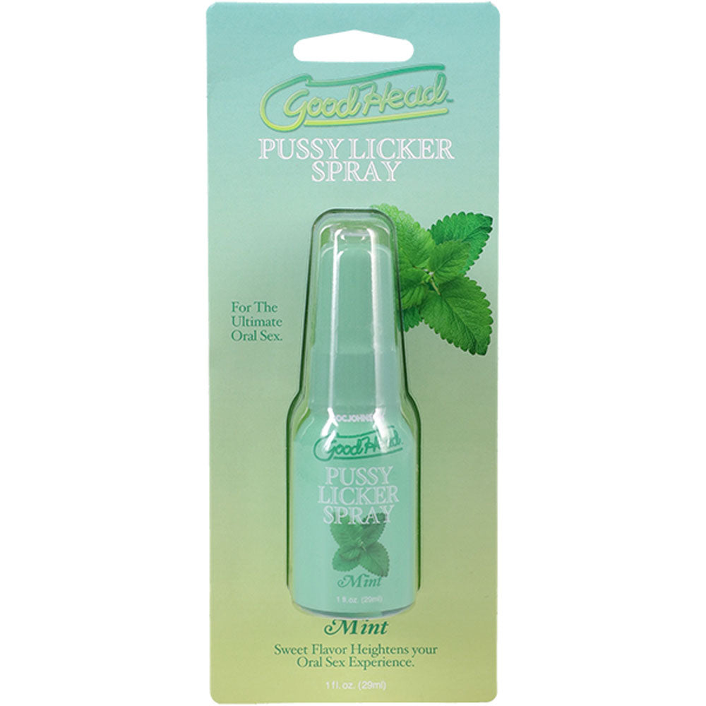 GoodHead Pussy Licker Spray - Mint - Mint Flavoured Spray - 29 ml Bottle-1364-28-CD
